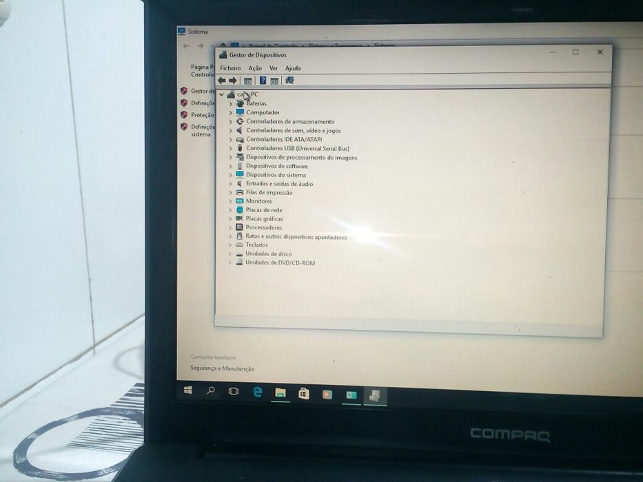Hp compag CQ61 com w10 é ler