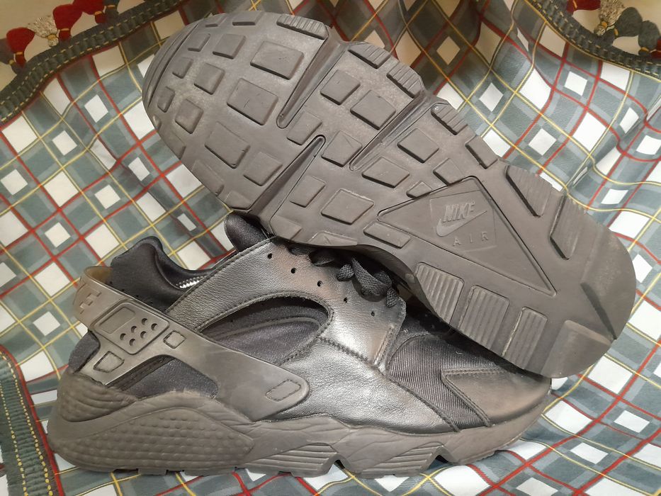 Оригінал 29.5 см. Nike Air Huarache Black чоловічі кросівки