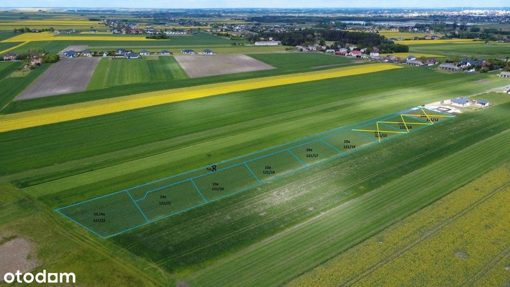 Działka budowlana 1000 m² z mediami, Pniówek, niedaleko szkoły - Widok 2
