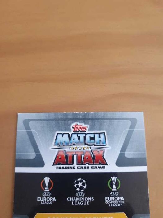 Carta Erling Haaland Borussia Dortmund UCL Topps Match Attax 21-22