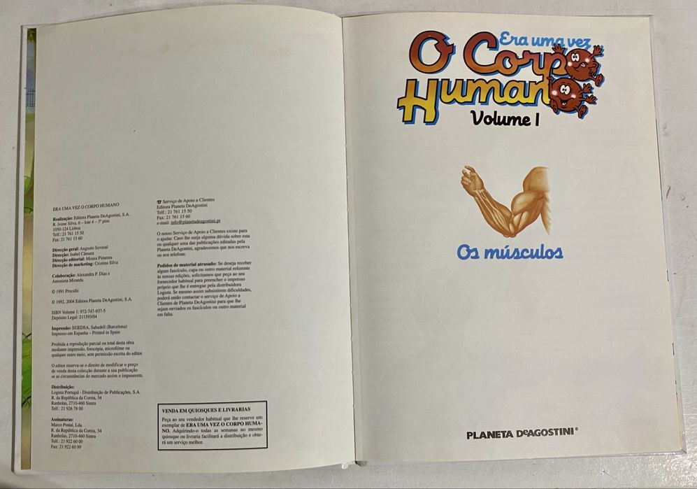 Coleção “Era uma vez o Corpo Humano “