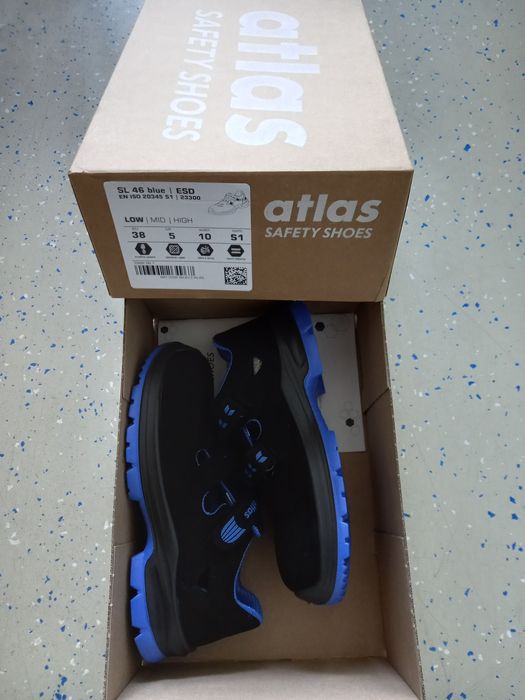 Sprzedam nowe buty robocze Atlas rozmiar 38