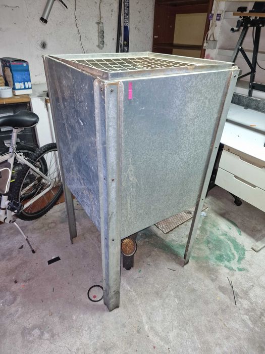 Deposito em chapa para pellets