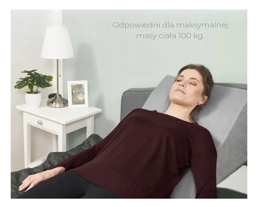 WELL B4 Poduszka Do Łóżka I Sofy Z Pianką Memory