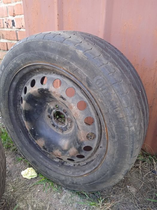 Продам резину с дисками. 195*55*16б.у