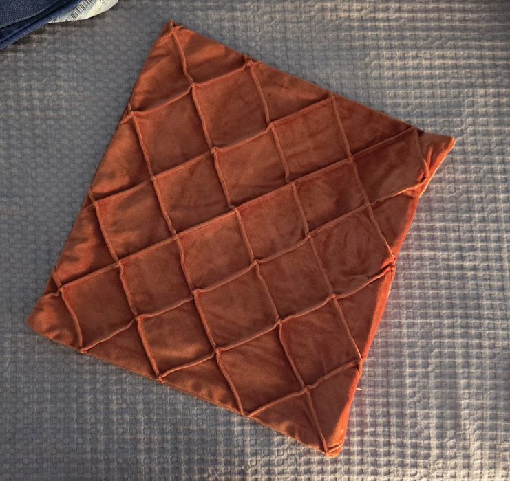 Capa de almofada laranja