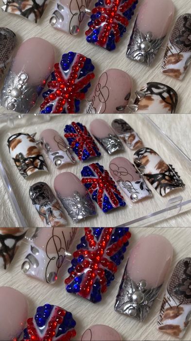 UK PRESS ONS paznokcie handmade #1