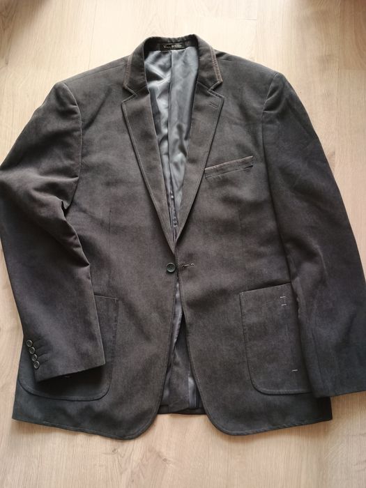 Szara męska marynarka rozm. 56