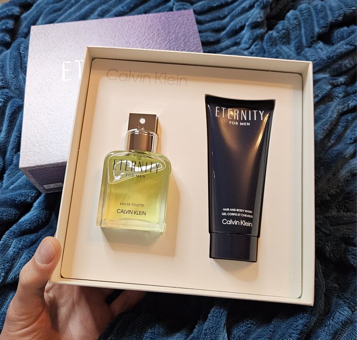 Zestaw Calvin Klein Eternity Men (EDT 50ml + Żel pod prysznic 100ml)