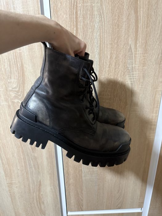 balenciaga strike bulldozer boots