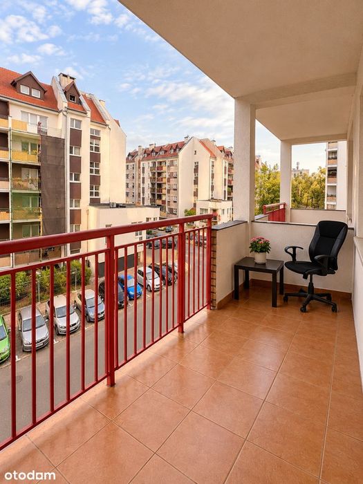 Mieszkanie 36m z loggią i balkonem