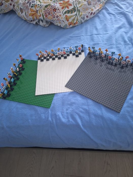 Znaki drogowe jak lego city nowe 22 szt