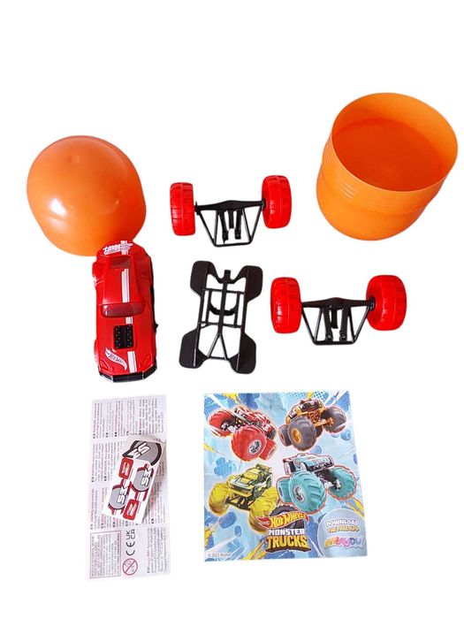 Carro da hot wheels novo na cor  vermelha