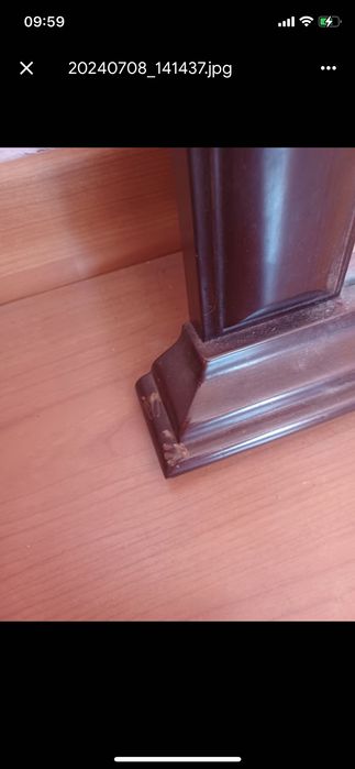 Espelho grande mogno