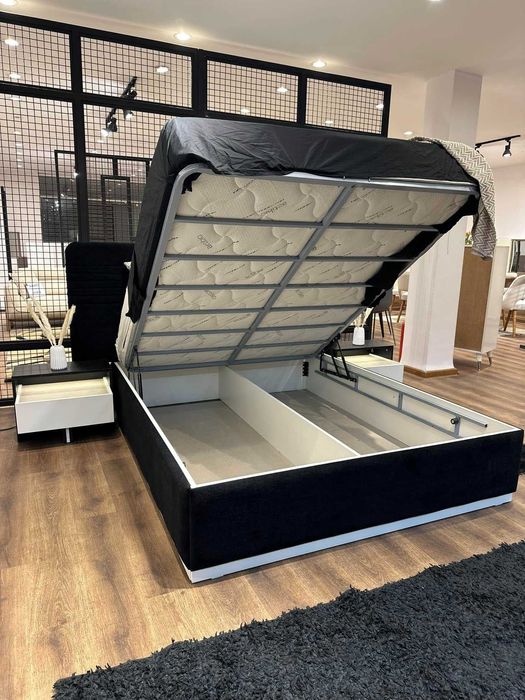 Conjunto Quarto Completo Casal Novo | Cama Roupeiro Cómoda Mesa