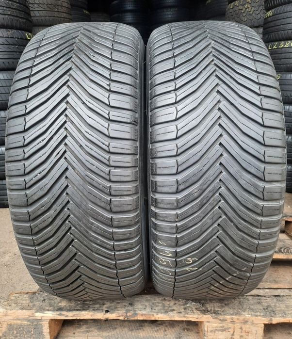 255/55/18 Michelin Cross climate suv 2шт шини резина