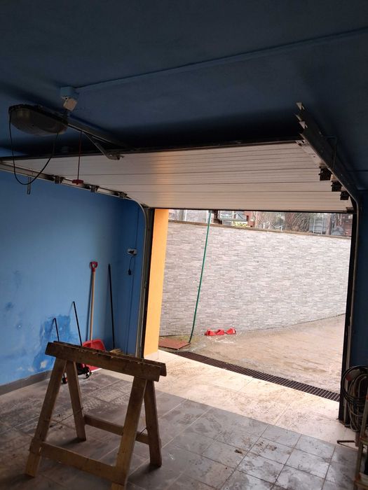 Brama garażowa z demontażu 3000x2250 brąz