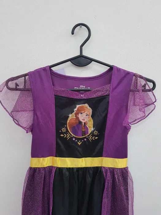 Sukienka przebranie Anna Kraina Lodu rozmiar 128 134 cm. GP034