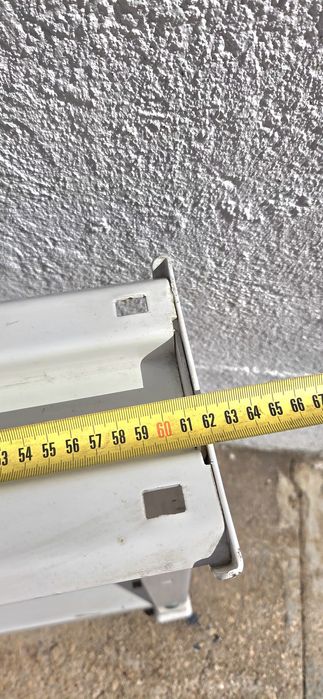 Pes fortes  para bancada de trabalho êm ferro lacado