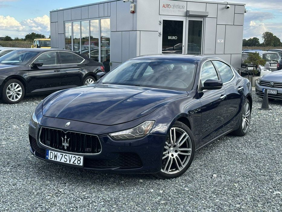 Maserati Ghibli 3.0 V6 410KM SQ4 4x4 2017r kamera, szyberdach,