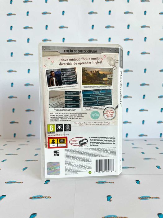Jogo PSP PlayEnglish Edição Colecionador