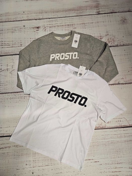 Koszulka Prosto + Bluza duopack BIGLOG 2026 / Rozmiar L / Krój Regular / Nowe w folii / Oryginalne