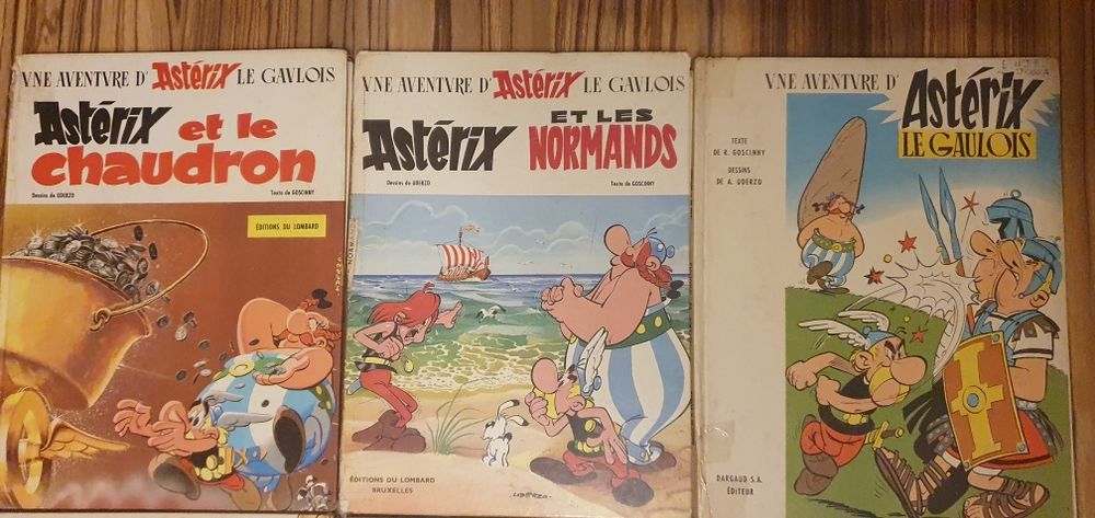 Asterix komiks po francusku stara wersja 1 sztuka