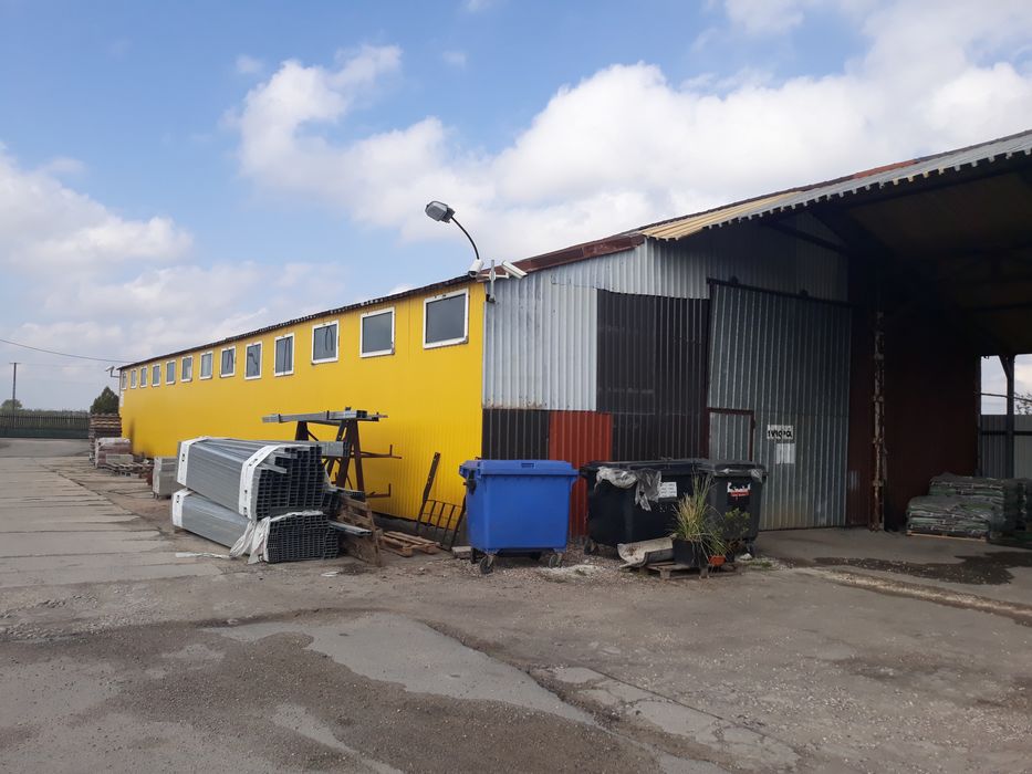 Wynajem Hali metalowej 30x12 plac  waga widlak ladowarka plus drugi