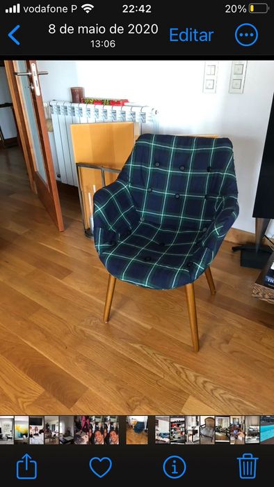 Cadeira de design moderno