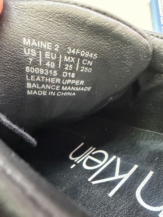 Кроссовки Calvin Klein Maine Lux Black