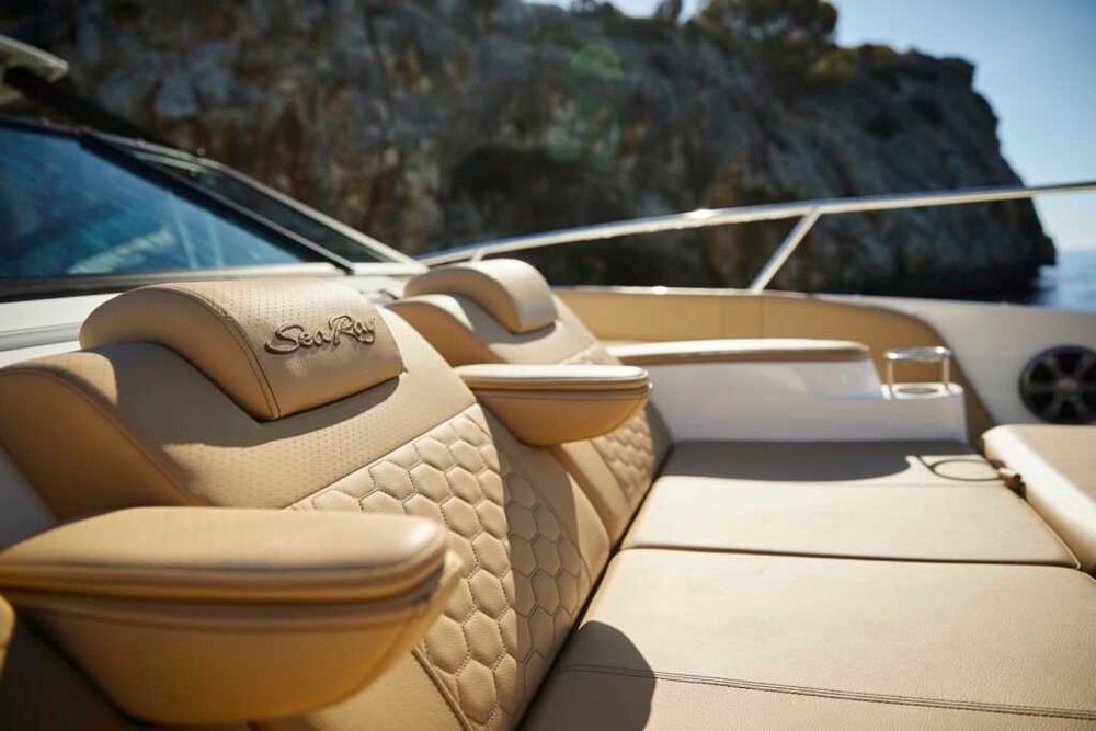 SEA RAY 320 SUNDANCER COUPE, STAN IDEALNY, 50 MTH, I WŁAŚCICIEL, F-RA VAT!