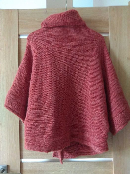 Kamizelka ponczo nietoperz narzutka