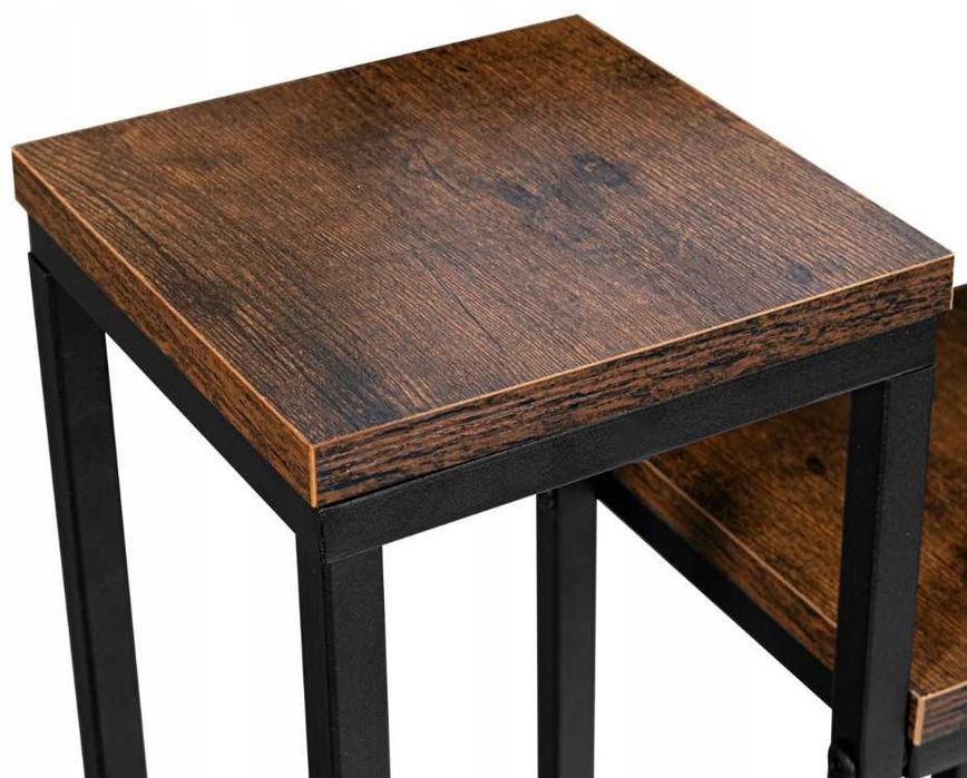 Kwietnik Stojak Metalowy na Kwiaty Dekoracje 6 Półek Loft Rustykalny