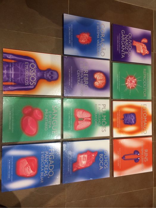 11 livros “o seu corpo, a sua saude”