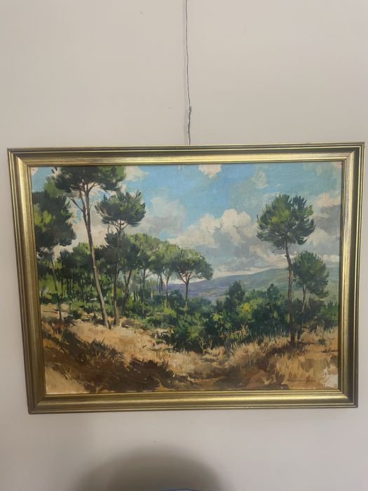 Óleo sobre tela de Fortunato Anjos