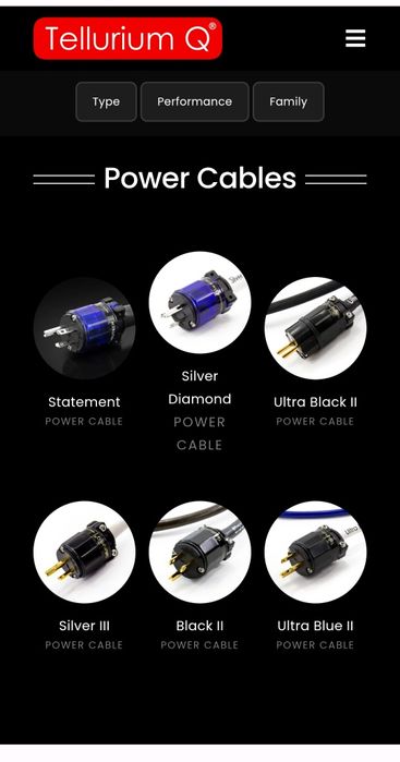 Акустичний кабель Tellurium Q Black II speaker cable