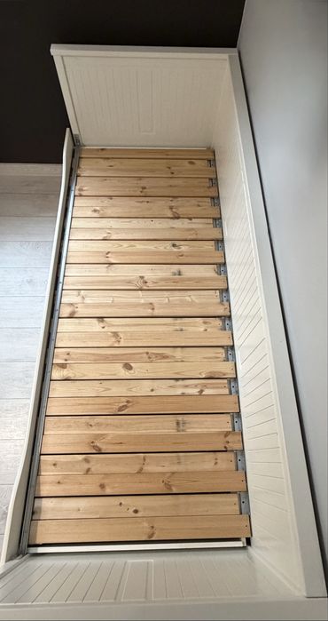 IKEA HEMNES, Rama łóżka z 3 Szufladami 80x200cm