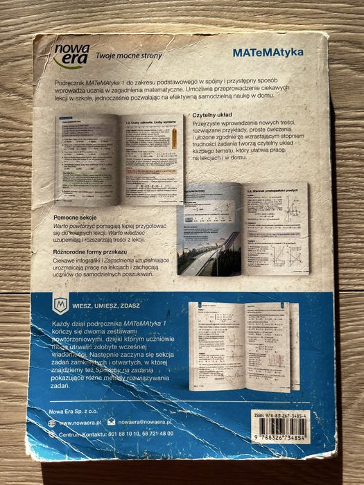 Matematyka 1 - zakres podstawowy