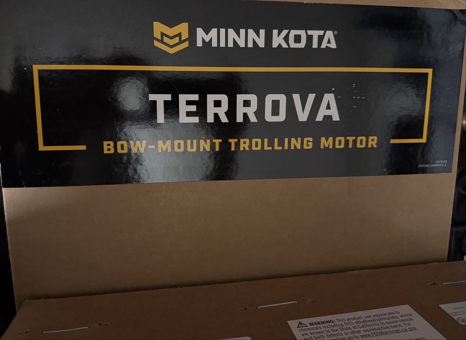 Minn Kota Terrova 12 v 55 lb PLYTA MONTAZOWA lub kamizelka GRATIS