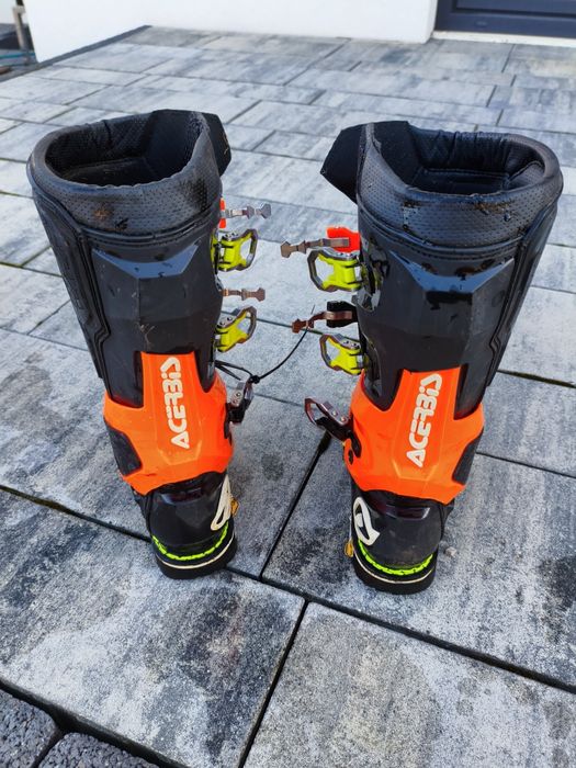 Buty na crossa/enduro Acerbis X-Rock czarno-pomarańczowe