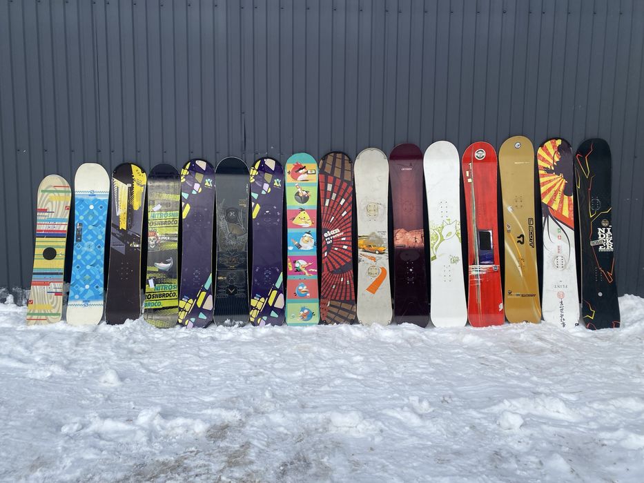 Сноуборди б/в обслужені