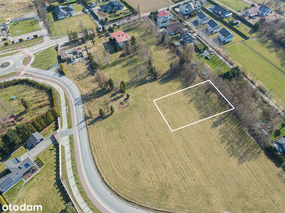 Wyjątkowa działka w kameralnej części Bielska-Białej | Widok na góry - Widok 5