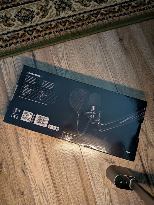 Mikrofon gracza Silver Monkey Kaigi