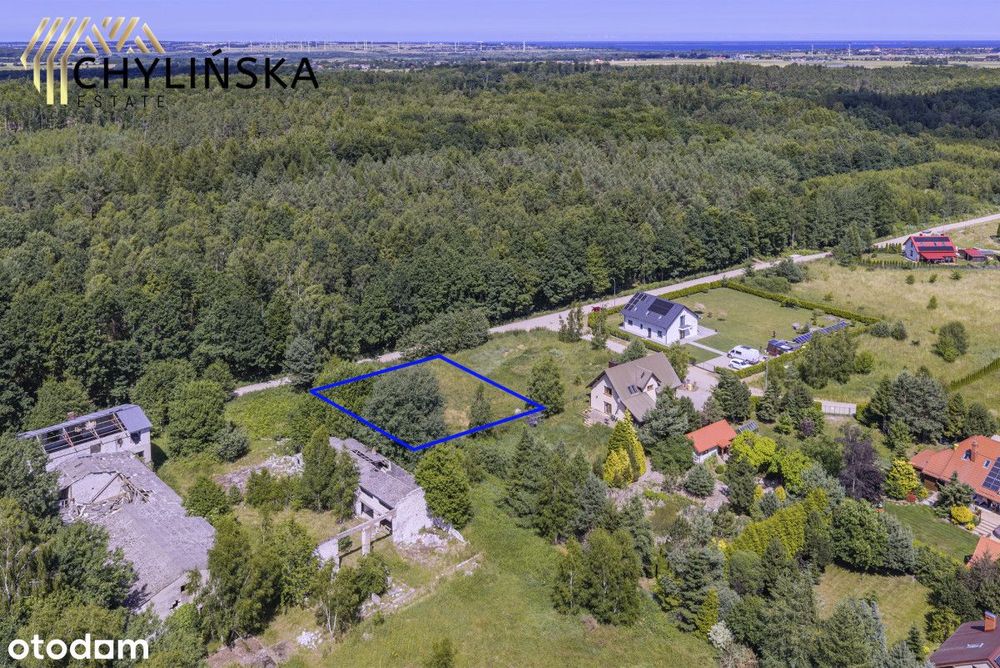 Działki w sąsiedztwie lasu i drogi, Brudzewo!