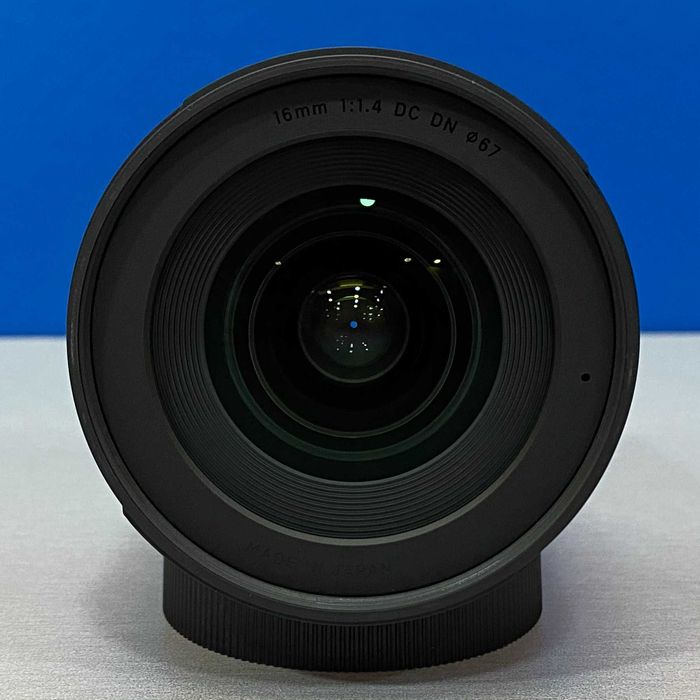 Sigma 16mm f/1.4 DC DN | Sony E-Mount | NOVA | 5 ANOS DE GARANTIA