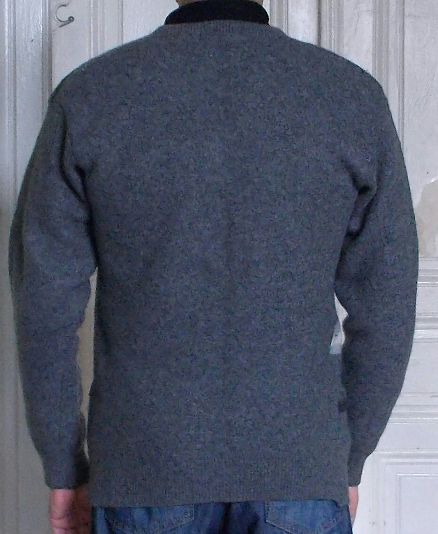 Теплый мужской шерстяной свитер полувер, Bogner,48-50 р