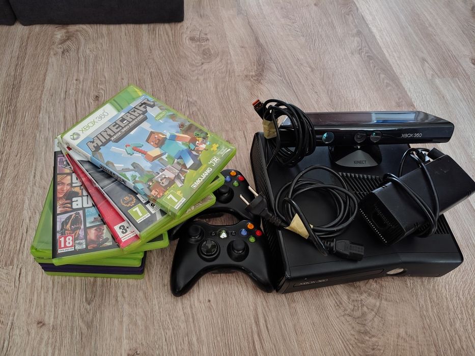 Xbox 360 zestaw + gry