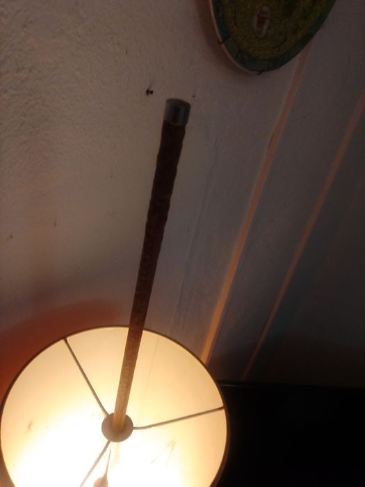 Candeeiro de vintage cilíndrico