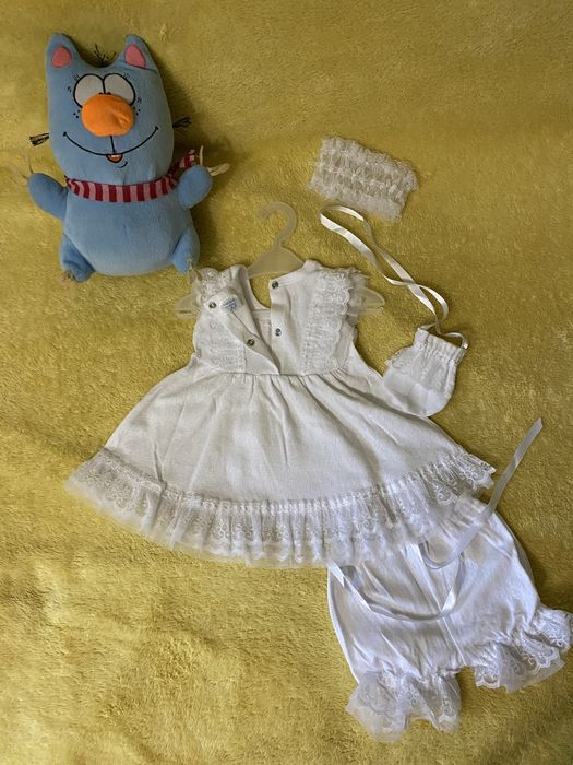 Нарядний комплект для новонародженої