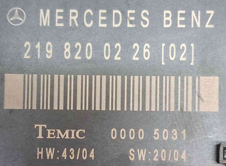 Módulo Eletrónico 2198200226 - MERCEDES-BENZ CLS